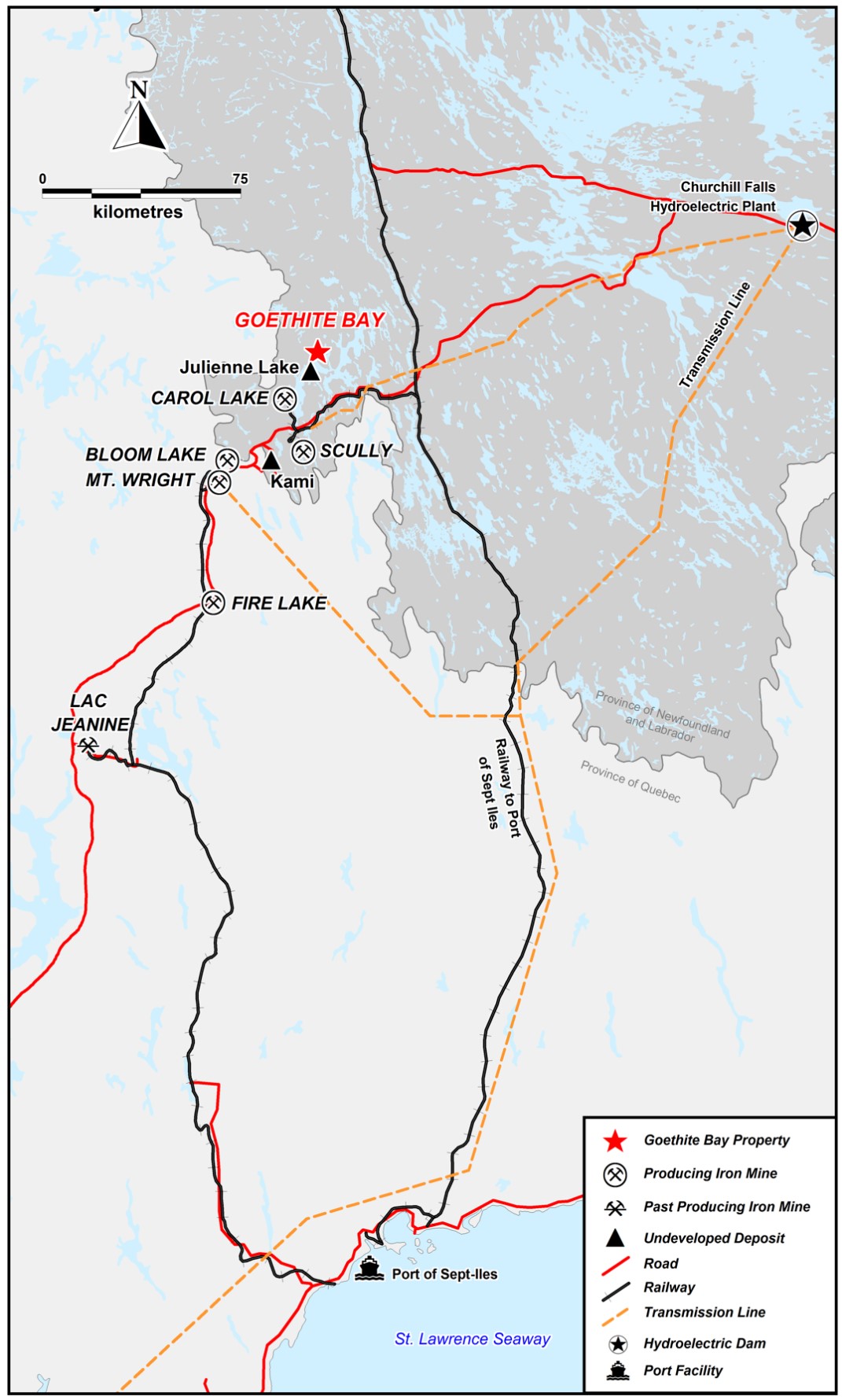 Labrador West Property, Labrador - Avidian Gold